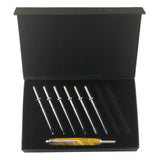 Crochet Kit Set 6 Hooks & Box.