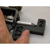 Ron Brown's Stick Out Gauge Block 2" and 1.75" for grinding jigs.