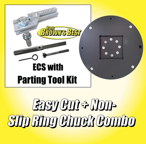 Bowl From Board + Non-Slip Ring Chuck Combo