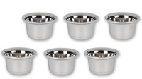 Axminster-Candle Cups (Pkt 6) - Chrome