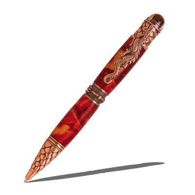 DRAGON TWIST PEN KIT-Antique COPPER-pkdrabu-3/8db
