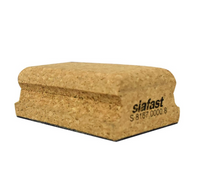 Hard cork Siafast Sanding Block with velcro - 2.75