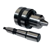Drill Chuck and Arbor with MT2 Taper
