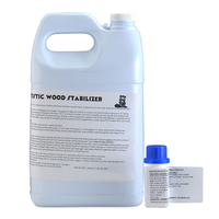 Woodchuckers Wood Stabilizer 1 gallon/3.79 liters with Catalyst 23 grams.