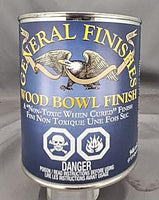 GENERAL-WOOD BOWL FINISH-1QT/946ml