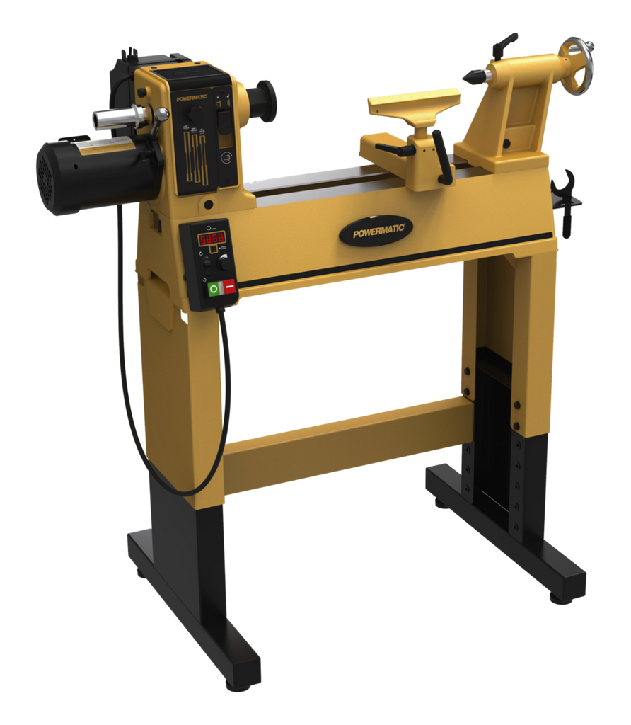 Powrmatic 2014, 14" x 20" Woodworking Lathe with Stand