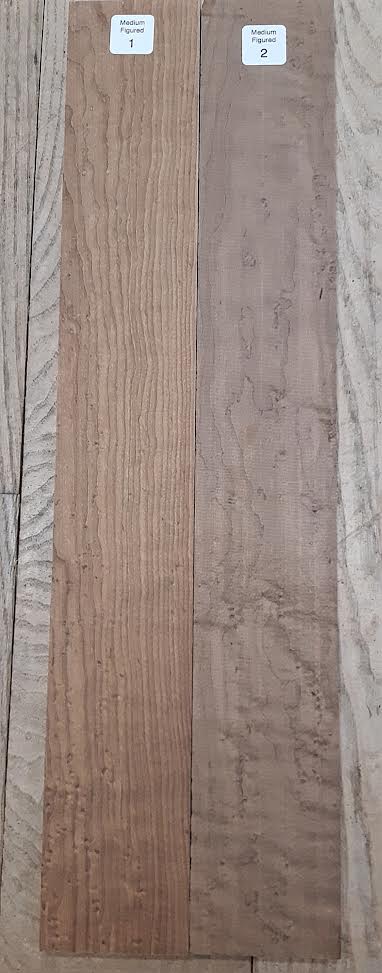 Roasted Birdseye Maple Fretboard - Medium Figured