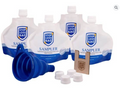 StopLoss Bags 4-pack w/funnel,4 extra caps