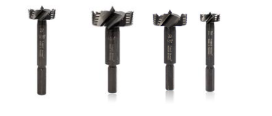 CrushGrind- Easy Bormax Forstner Set (1/2", 1-1/8",  1- 5/16" & 1-7/8")