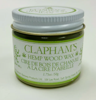 Clapham's Hemp Wood Wax