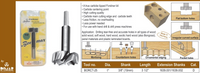 Carbide  BORMAX Forstner BIT 1