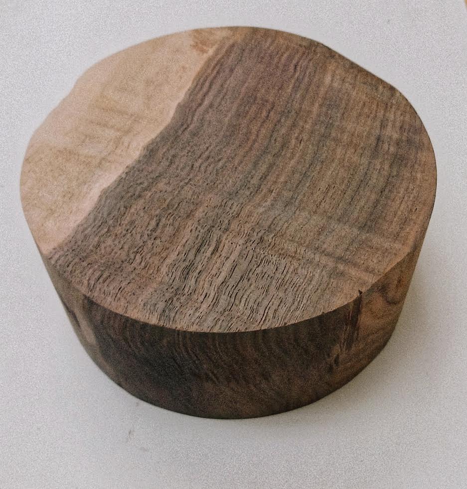 WD-Curly Walnut Bowl Blank #2
