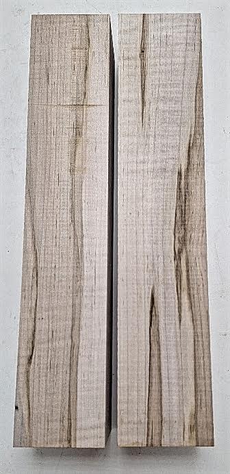 Curly Ambrosia Maple Low Grade Mill Blank 3" X 3" X