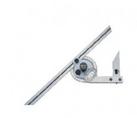 AK-Mitutoyo 187-904-10 Series 187 Universal Bevel Protractor with clamp box for inch height gauges, 6