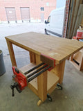 Work Bench with Quick Release Vice