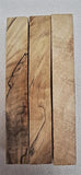 Stabilized Box Elder Pen Blank - Set of 3 Blanks