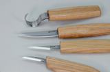 BEAVERCRAFT Set of 4 Knives in a Book Case