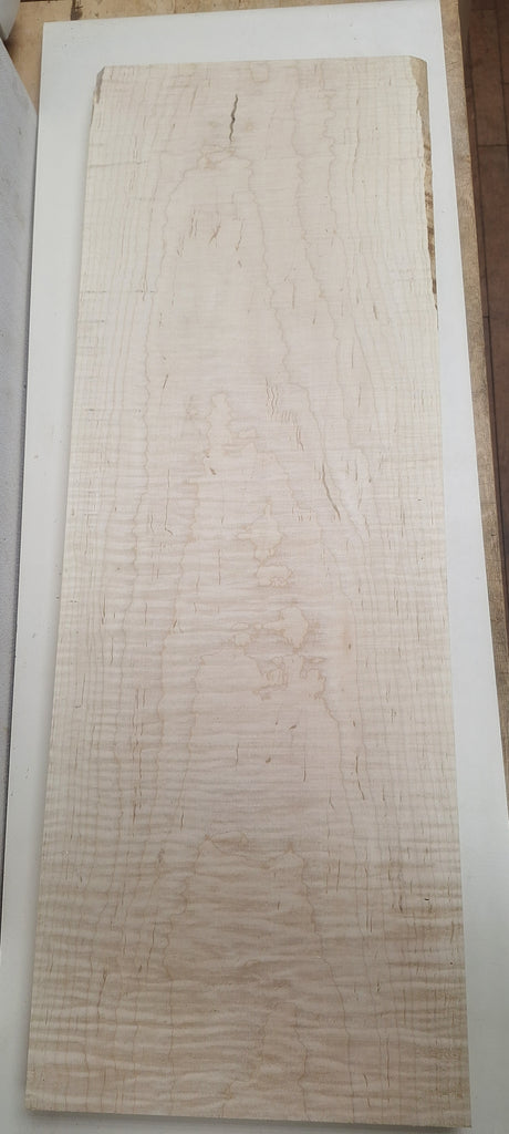 Curly Hard Maple Boards #25  5AAA - 31 7/8" " x  11 3/8" x 1 1/4"