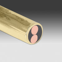 Brass Mosaic Pins - 2 Copper 5/32