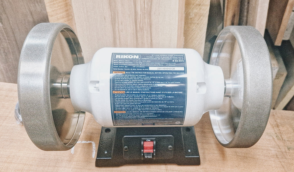 Rikon 80-805M 1/2HP Grinder Plus 180 & 350 CBN Wheels