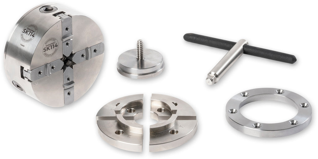 Axminster Woodturning SK114 Chuck Package