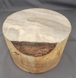 Curly Maple Ambrosia Round Bowl Blank