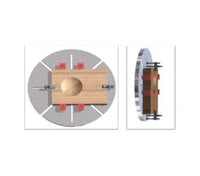 VICMARC - Bowl Jaw Clamp Set V00120