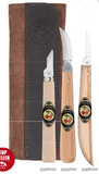 Carving Knife Set in leather bag