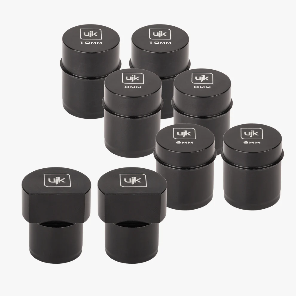 UJK- Workbench Dogs -  113788 -  Complete Set of 8 Low Profile Dogs