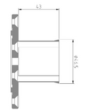 Vicmarc 100 - Pen Blank Jaws