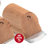 Hand Plane Flatfix Round with ergonomic copper beech handle
