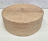 White Oak Rounded Bowl Blanks