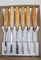 Robert Sorby Woodcarving Tool Set of 6 - USED-LIKE NEW