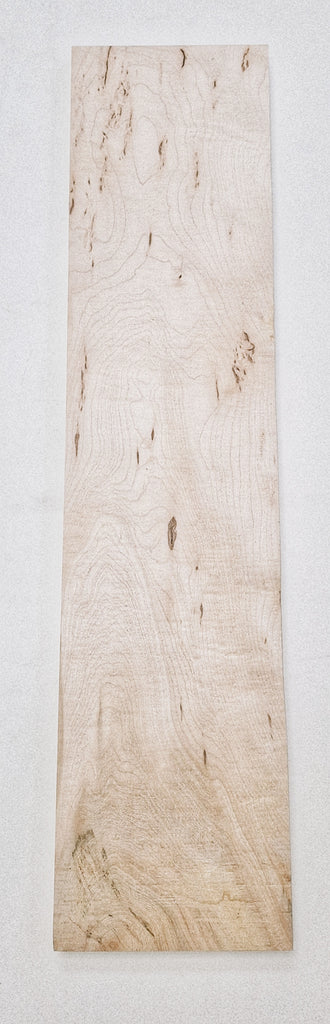 Hard Curly Maple with Bark Inclusion #1 - 28 1/2" x 6 3/4" x 15/16"