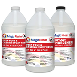 MagicResin - 4'' DEEP POUR, CASTING & ART RESIN