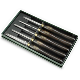 HAM-HCT172 Hamlet- Ian Wilkie 5 Piece Set. 1/2" roughing, 1/4" spindle,3/8"bowl, 1/2" skew.1/8"parting.
