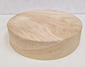 White Oak Rounded Bowl Blanks