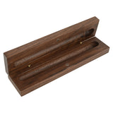 Black Walnut Single Pen Box with Magnetic Close