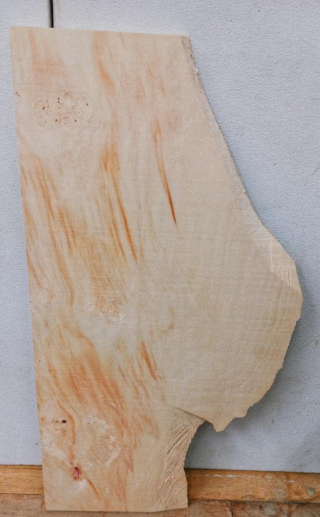 Box Elder Burl #4 24" x 11 1/2 x 11/16"