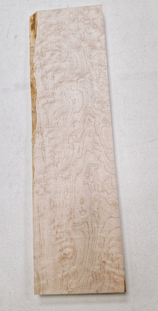 Birdseye Maple  #112  - 5A 19 1/8" 5 1/2" x 31/32"