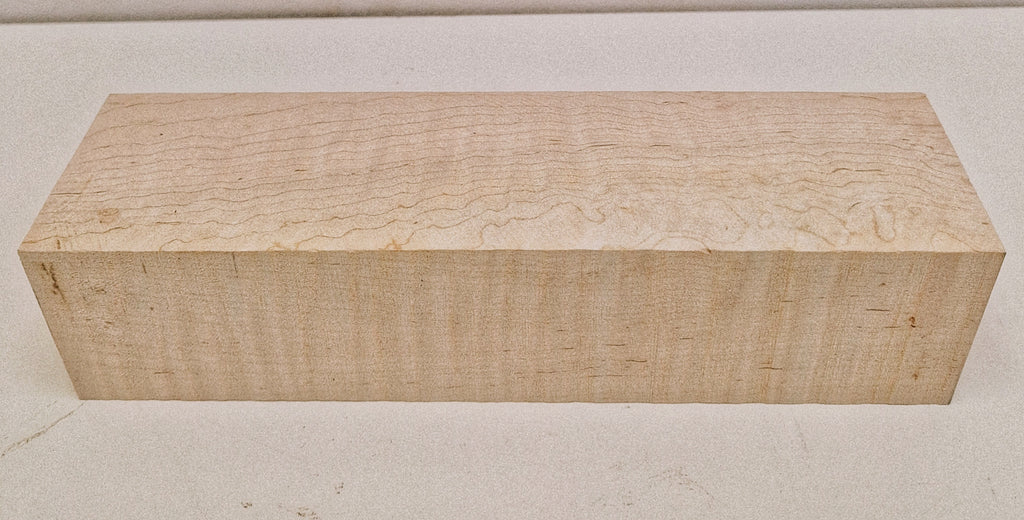 Curly Maple #2 10" X 2 1/2" X 2 1/2"