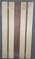 Small Cutting Board; Walnut, Padauk, Purpleheart & Maple 16