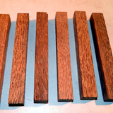 Red Palm Pen Blank 3/4”X3/4”X6”