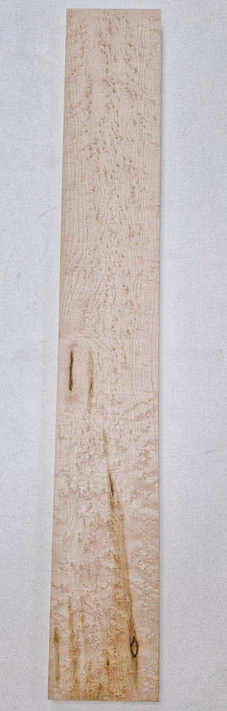 Birdseye Maple  #117  - 5A 33 1/8" x 4 7/8" x 1"