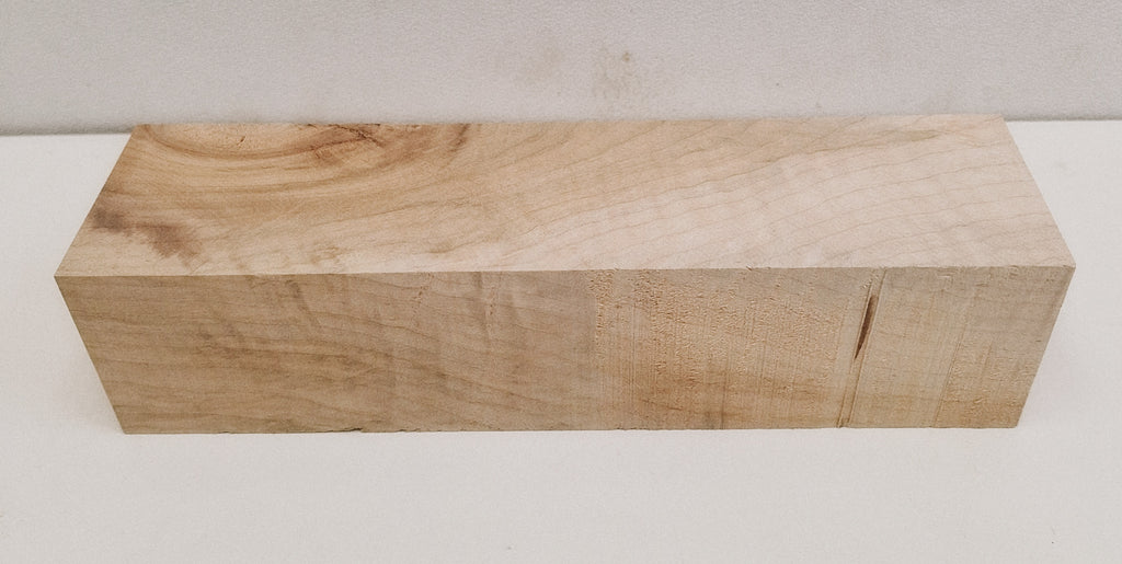 Curly Maple #3 10" X 2 1/2" X 2 1/2"