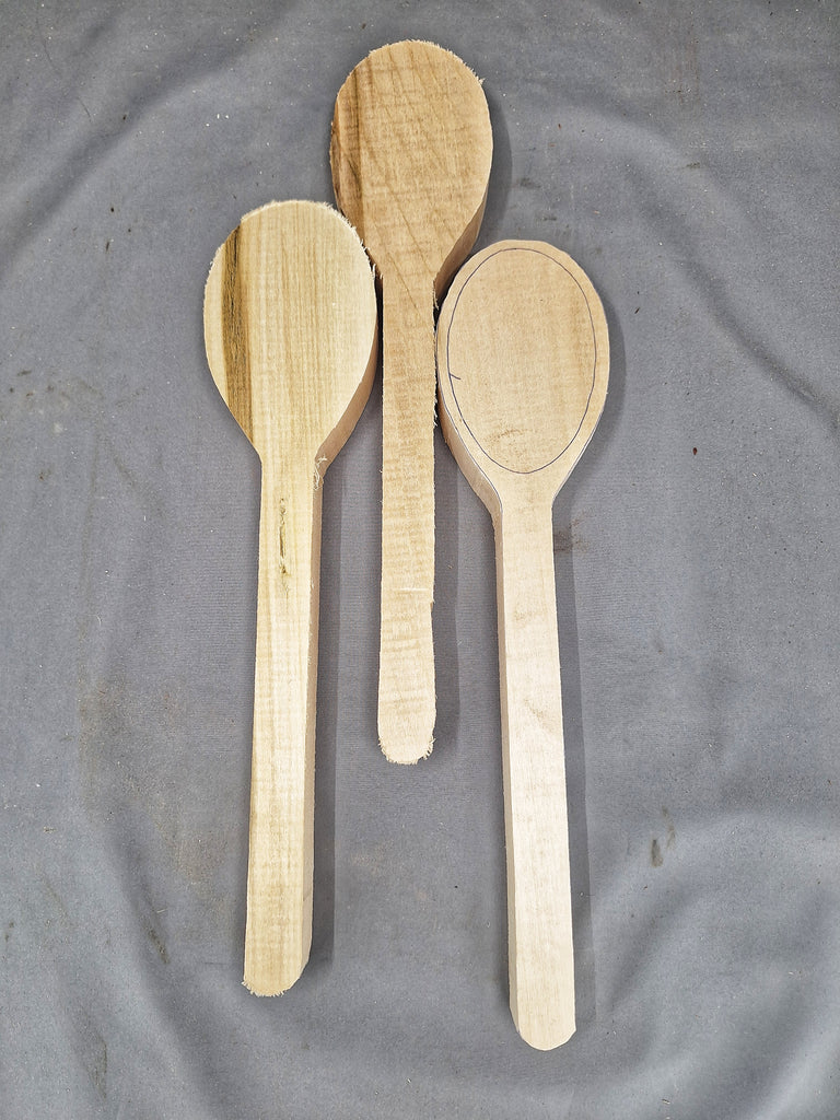 Wooden Spoon Carving Blank - Basswood Seconds