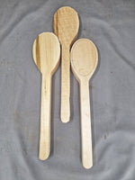 Wooden Spoon Carving Blank - Basswood Seconds