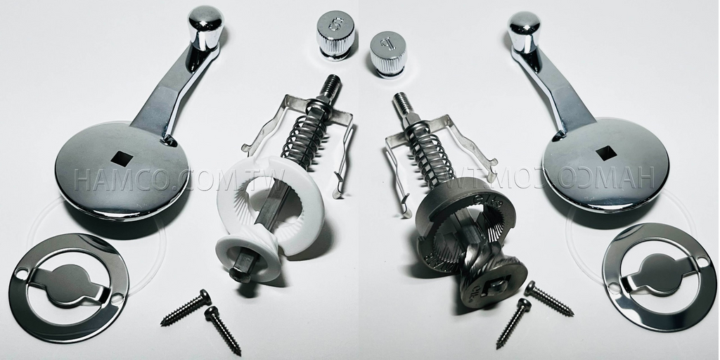 Crank Top Salt & Pepper Mill Kit Set