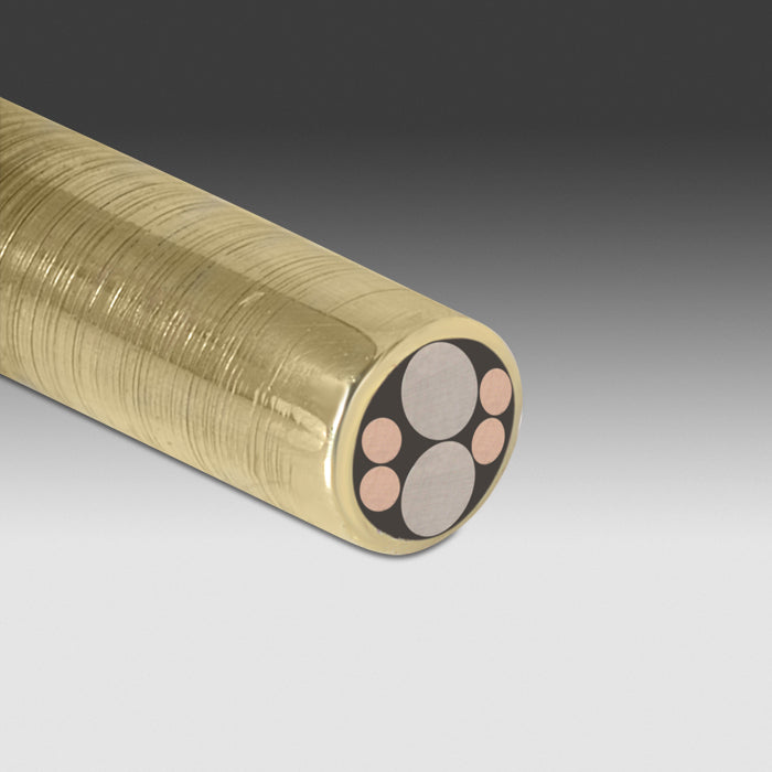 Brass Mosaic Pins - 2 Stainless Steel 4 Copper 5/32"