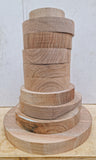Walnut Round Bowl Blanks 1 1/2" X